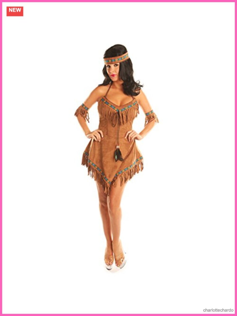 Indian Princess Costume Teen Girl Women Halloween Cosplay Dress